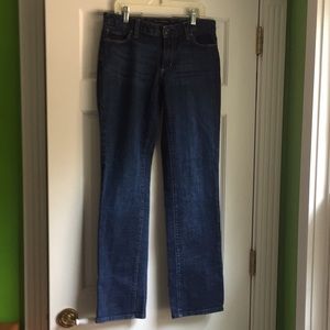 Banana Republic straight leg blue jeans